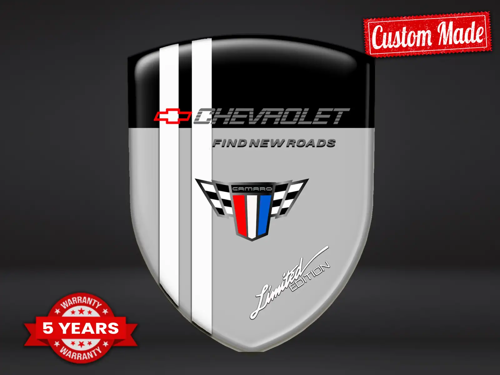 Chevrolet Adesivi Auto su Misura Resistenti Universali Pregiati